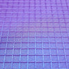 Purple grid-patterned crafting mat for rhinestone tumbler designs