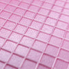 Pink textured grid pattern for rhinestone tumbler templates