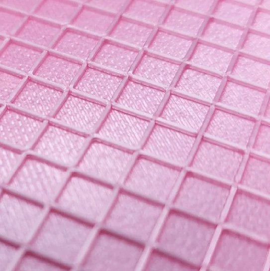 Pink textured grid pattern for rhinestone tumbler templates