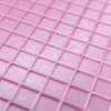 Pink rhinestone tumbler template with grid design for crafting