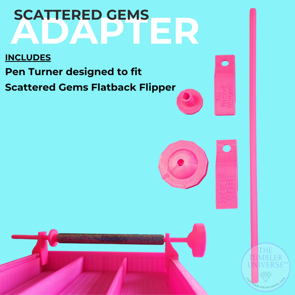 Barrel Blinger - Rhinestone Pen Blinging Tool & Tumbler Turne