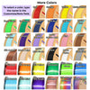 Colorful spools filament choice options