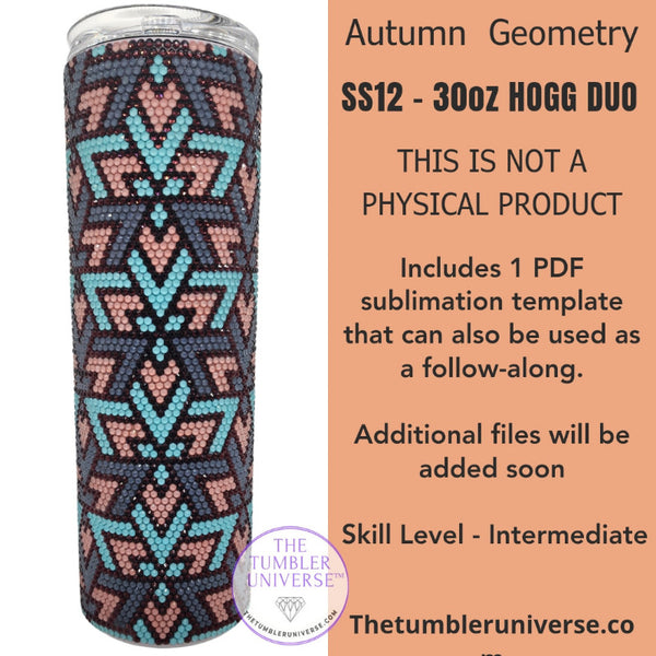 geometric tumbler template for tumbler by The Tumbler Universe