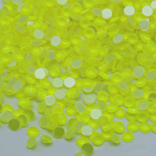 Neon Citrine Glass Rhinestones