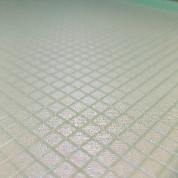 close up of Lightsparkly mint rhinestone flipping tray from the tumbler universe