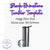 Blank rhinestone tumbler template for Hogg 20oz Duo, SS16/4mm stone size, grid guide included