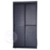 Black rhinestone tumbler template with grid design for crafting and bling projects