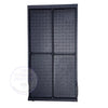 Black rhinestone tumbler template with grid design for crafting and bling projects