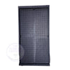 Black rhinestone tumbler template with grid design for crafting and bling projects