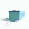 Teal and purple BTU Tool Box for rhinestone crafting by The Tumbler Universe