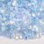 Iridescent blue rhinestones for crafting and tumblers, perfect for bling projects