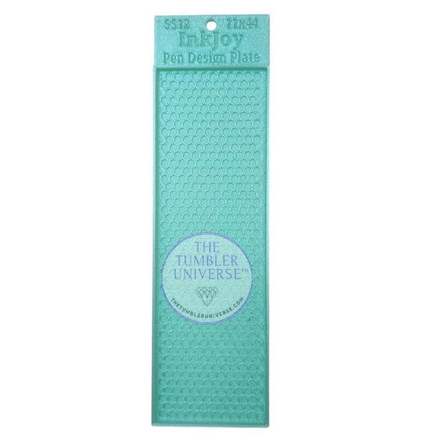 InkJoy Pen Design Plate with rhinestone pattern by The Tumbler Universe