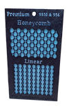 Premium SS20 & SS6 rhinestone templates: Honeycomb and Linear patterns for tumbler bling crafting