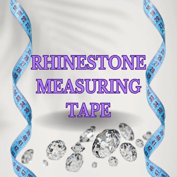 rhinestone measuring tape from the tumbler universe