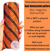 Dual Honeycomb rhinestone tumbler template for 20oz Hogg Duo, SS20 & SS6, intermediate/advanced skill level