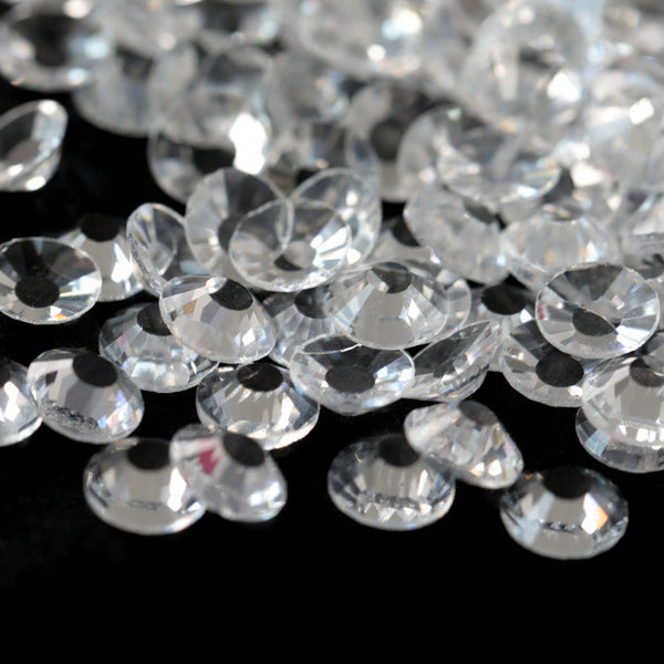Transparent Crystal Glass Rhinestones