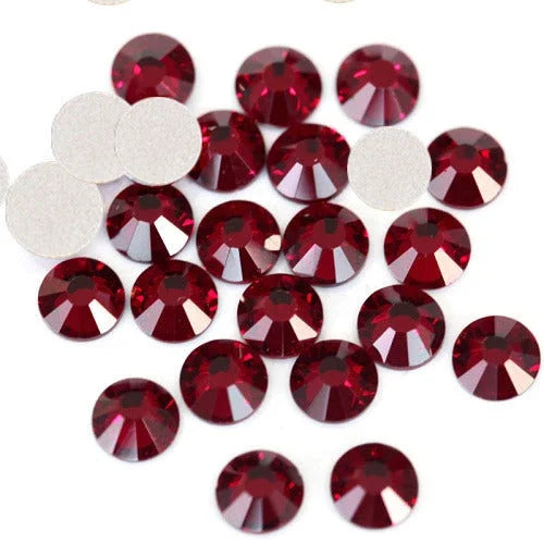 Dark Siam non-hotfix flatback glass rhinestones by The Tumbler Universe