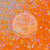 Neon AB Orange Glass Rhinestones
