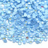 Lt. Aqua Luminous non-hotfix flatback glass rhinestones by The Tumbler Universe