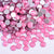Mocha - Rose non-hotfix flatback glass rhinestones by The Tumbler Universe