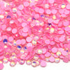 Pink Opal Luminous Glass Rhinestones