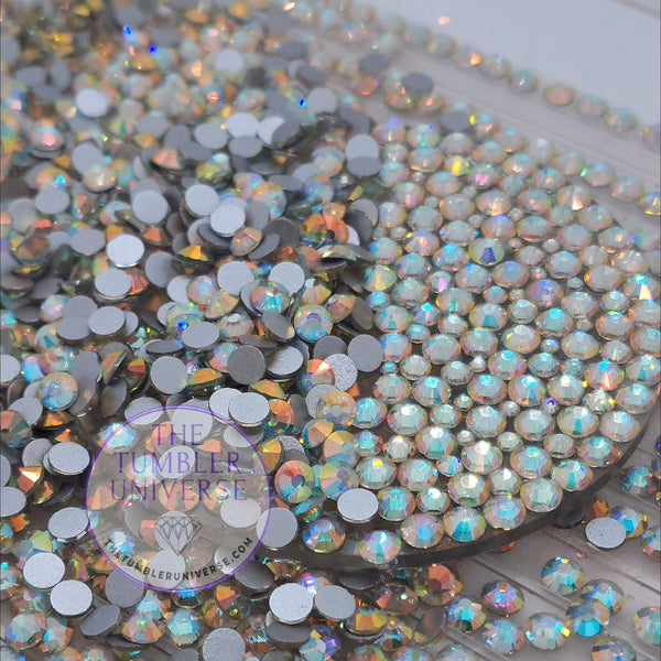 Aqua Opulence Glass Rhinestones