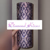 Diamond Kisses Rhinestone Tumbler Pattern and Template -SS20 - Hogg 20oz straight skinny - The Tumbler Universe