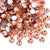 Light Peach (Champagne) non-hotfix flatback glass rhinestones by The Tumbler Universe