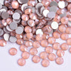Mocha - Champagne non-hotfix flatback glass rhinestones by The Tumbler Universe