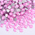 Mocha - Pink Glass Rhinestones