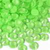 Neon Green Apple non-hotfix flatback glass rhinestones by The Tumbler Universe