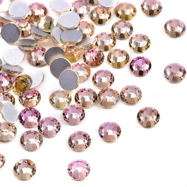 Silk Light (Pink Champagne) Glass Rhinestones