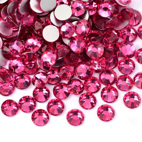 Rose non-hotfix flatback glass rhinestones by The Tumbler Universe