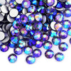 Tanzanite AB non-hotfix flatback glass rhinestones by The Tumbler Universe