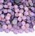 Pink iridescent rhinestones with flatback design for tumbler bling and crafting projects