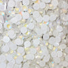 White Luminous non-hotfix flatback glass rhinestones by The Tumbler Universe